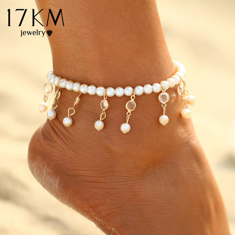 Pearl Anklets