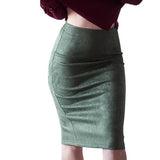 Suede Skirt