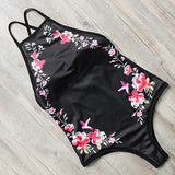 Floral Embroidery  Swimwear