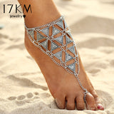 Triangle Anklet