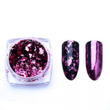 Magic Mirror Nail Powder Decoration