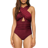 Cross Halter Swimwear