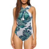 Cross Halter Swimwear