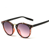 Vintage Round Rivet Sunglasses