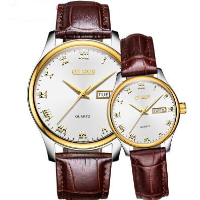 Business Watches Leather Strap